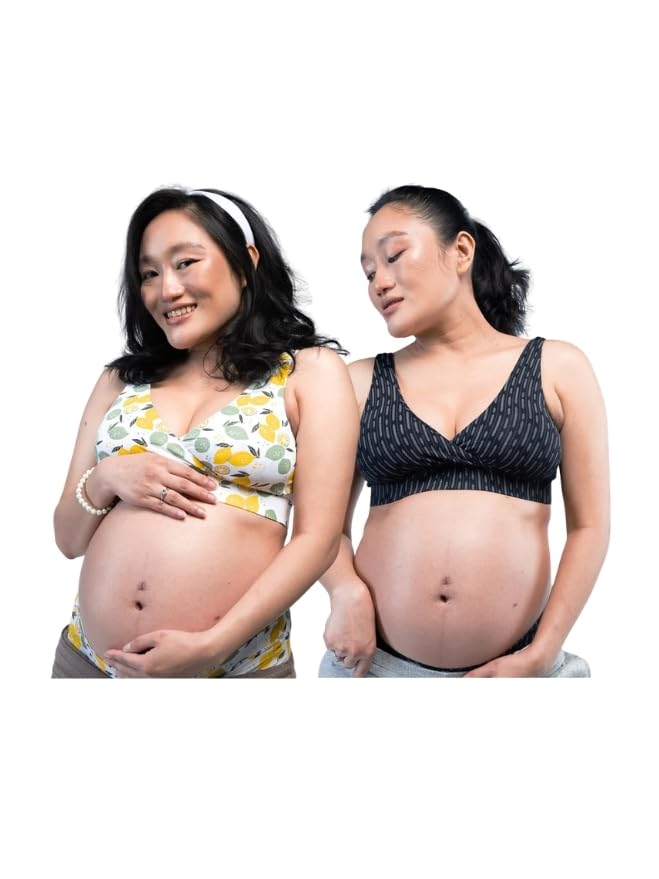 Image of &Circus Maternity Bra | Nursing Bra for Women | Pull Down Feeding Bra | Non Padded Bra for Women Slip On | Tencel Micromodal