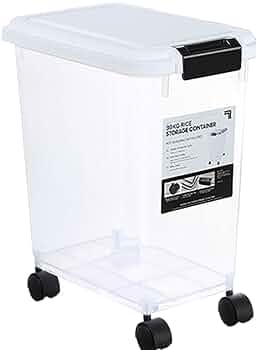 米びつ　30kg容量　美品 Amazon｜YZX FASHION 米びつ 30kg ライスストッカ一 計量カップ