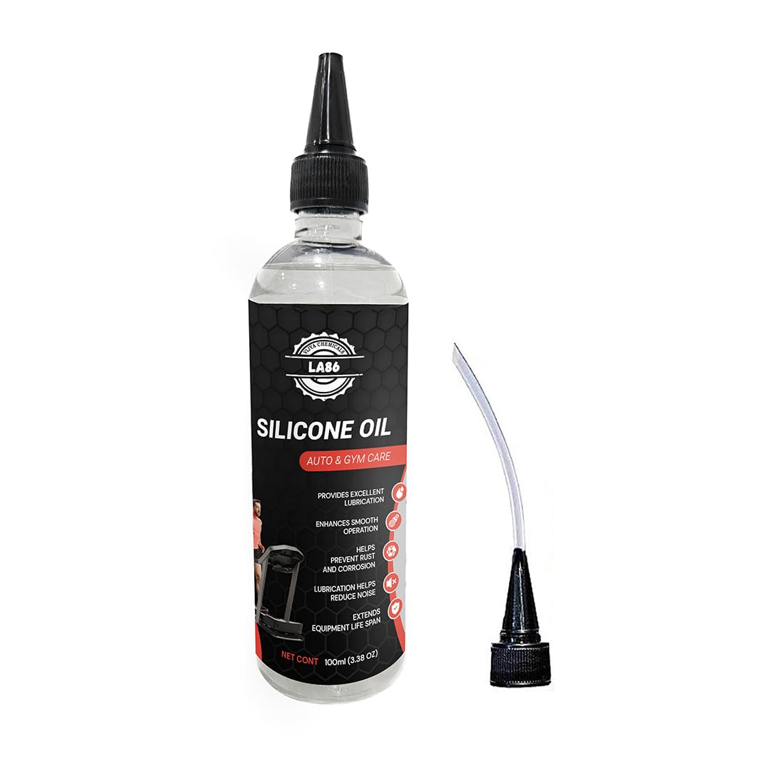 LA86 Silicone Oil for Treadmill Belt, Sewing Machine, Automotive, Laboratory Oil Bath, Lubricant 100 ML (B0C9YK7CQN) Amazon Price History, Amazon Price Tracker