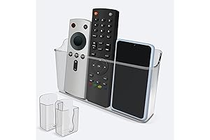 Wall Mounted Remote Control Holder Set: The Ultimate Storage Solution for Your Essentials