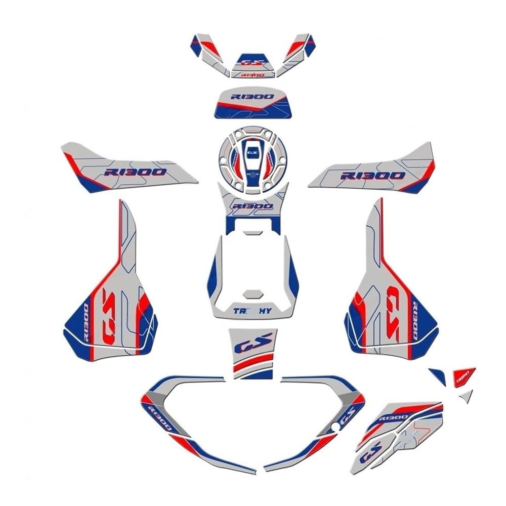 Fuel Tank Protector Motorcycle Epoxy Resin Tank Pad Protection Sticker for R 1300 GS for Adventure R1300GS ADV for Trophy 2025