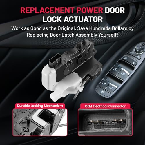 Image of SYERAL Door Latch Lock Actuator RR Rear Right Passenger Side Latch Motor Compatible with Hyundai Tucson 2010-2017 Replaces 81420-2S000