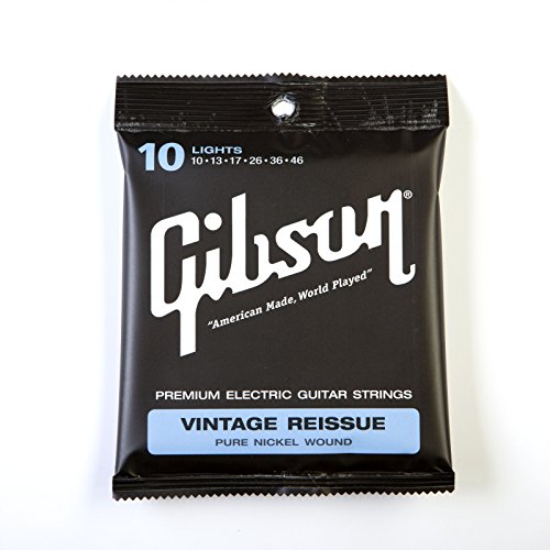 Gibson Vintage Reissue Electric Guitar Strings, Light 10-46