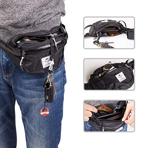 Naturehike Lightweight Waist Bag, Fanny Pack Cyclist,Hiking Outdoor Sports