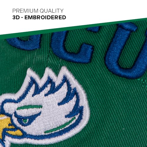 Gorra ajustable FGCU Eagles estilo E verde miniatura 3
