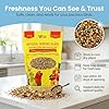 Birds LOVE All Natural Garden Blend Bird Food for Small Birds - Lovebirds, Cockatiels, Parakeets and Parrotlets 2lb