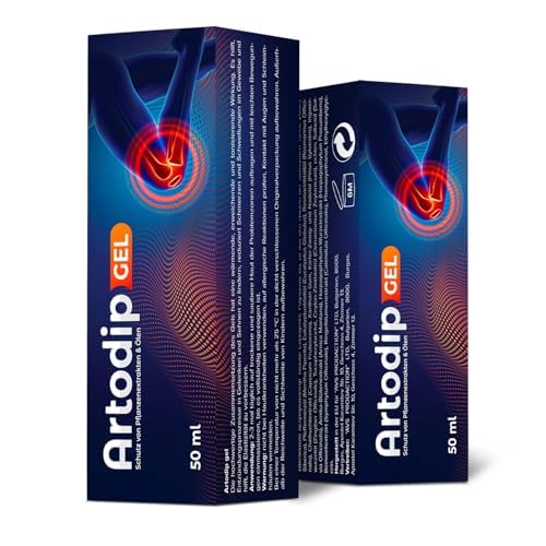Artodip Gel Premium – Teufelskralle, Beinwell & Arnika – Intensives Wärmegel mit Capsaicin zur Gelenk- und Muskelpflege – 50ml