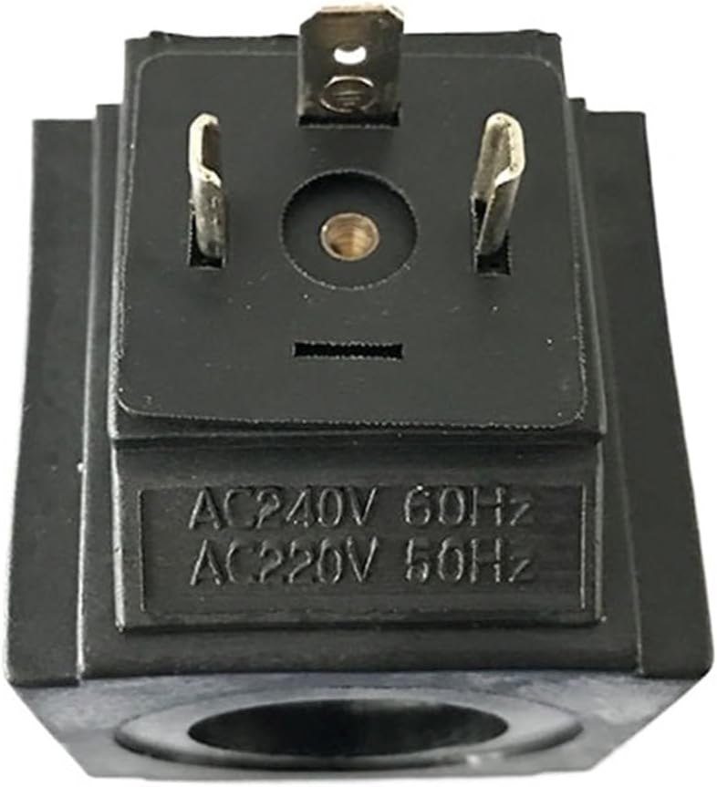 Hydraulic solenoid valve coil 220V hole :20mm, height 53 Square coil Round type(Square 110V)