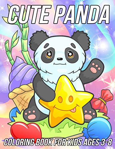 Panda Coloring Book for Kids Ages 3-8: Fun, Cute and Unique Coloring Pages for Girls and Boys with Beautiful Panda Designs image 3