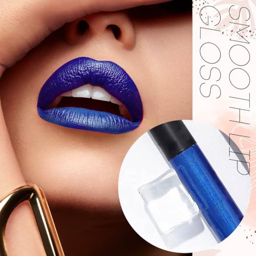 Topmake EL-015 Edanta Kilshye Blue Lipstick Velvet Moisturizing Lipgloss High Pigment Lip Glaze Halloween Cosplay Lips Makeup thumb #2