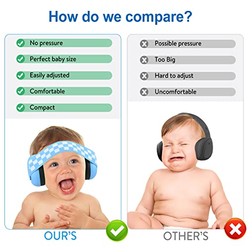Baby Ear Defenders, Noise Cancelling Headphones Protectors for 0 to 18 Months Toddlers Baby - Image 3
