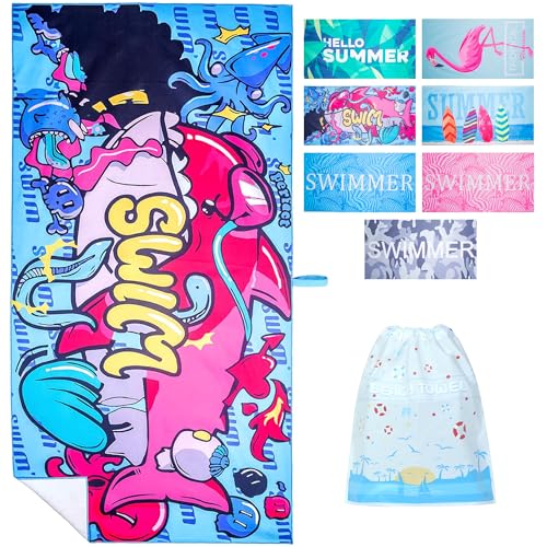 LEcylankEr Telo Mare Grande 180 * 90 cm, Microfibra, Antisabbia,