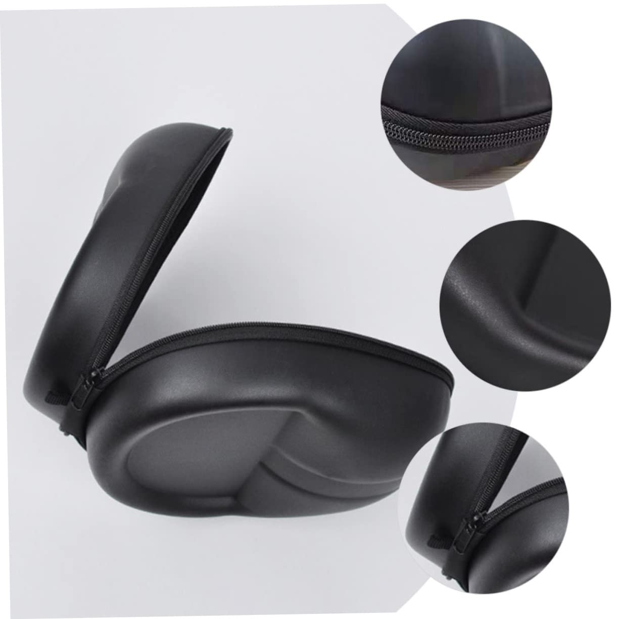 DOITOOL Estuche Portátil De 3 Piezas De Eva para Auriculares con Cremallera Fácil De Usar para Un Almacenamiento Seguro.