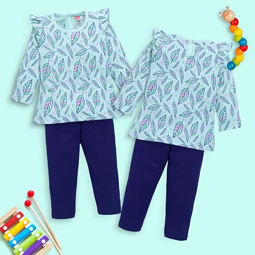 Image of LuvLap Baby-Girls F /S Girls Top & Pyjama Set