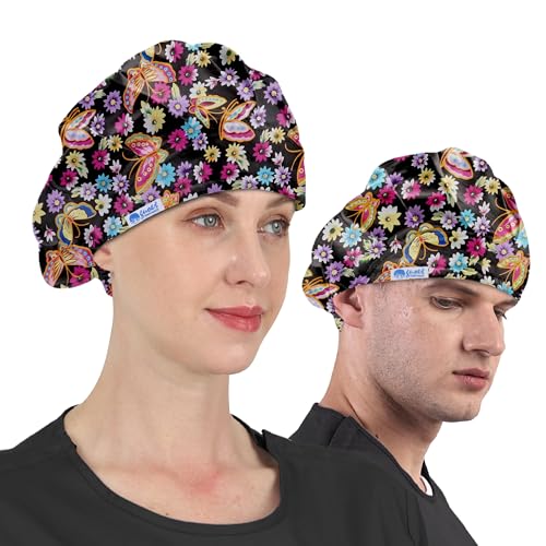 Image of GUOER Hat Bouffant Cap One Size Multi Color