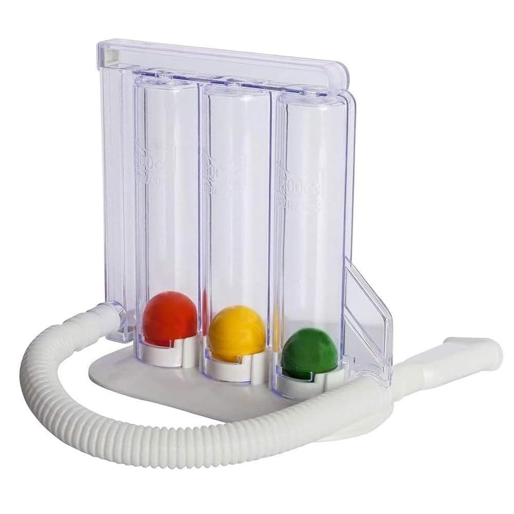 HEALTHANDYOGADeep Breathing Exerciser - Breath Exercise Measurement System