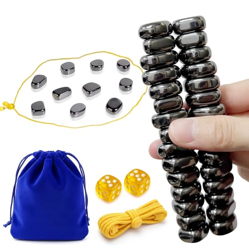 Juego de Ajedrez Magnético con 30 Piedras y Dados miniatura 1