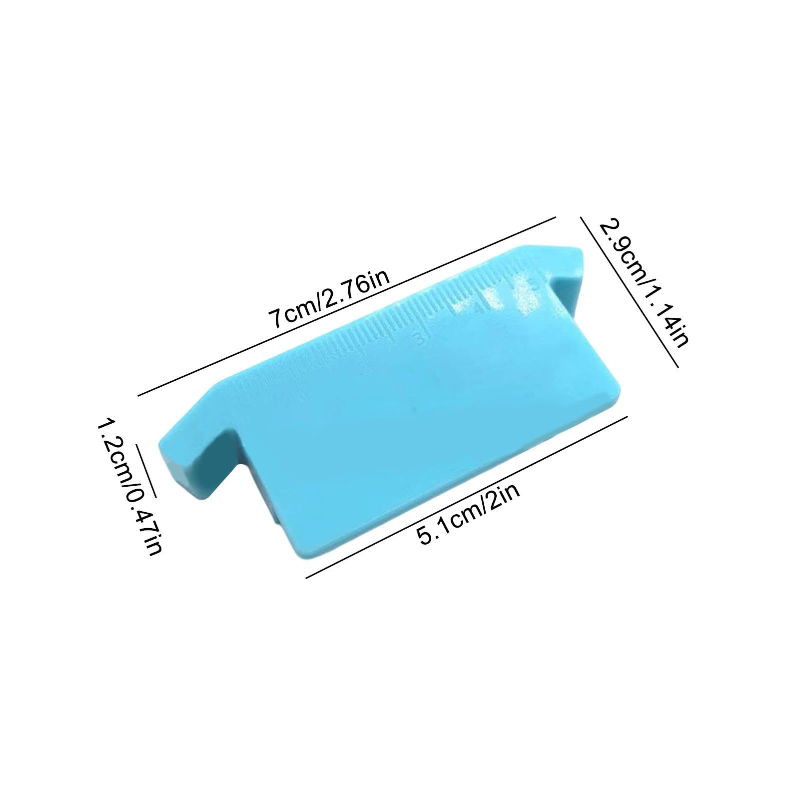 Magnetische Nahtführung 4er Set - Polygonale Nähhilfe Mit Skala