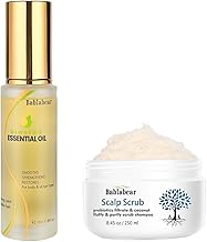 Bablabear Hair Oil for Damaged Hair Scalp Exfoliator Scrub