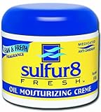 Sulfur-8 Fresh Oil Moisturizing Cream 4 oz. (Pack of 2)
