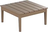Vista 9 de WestinTrends Ashore - Mesa de centro para exteriores, 32 pulgadas para todo tipo de clima, de madera de polietileno Adirondack, mesa auxiliar