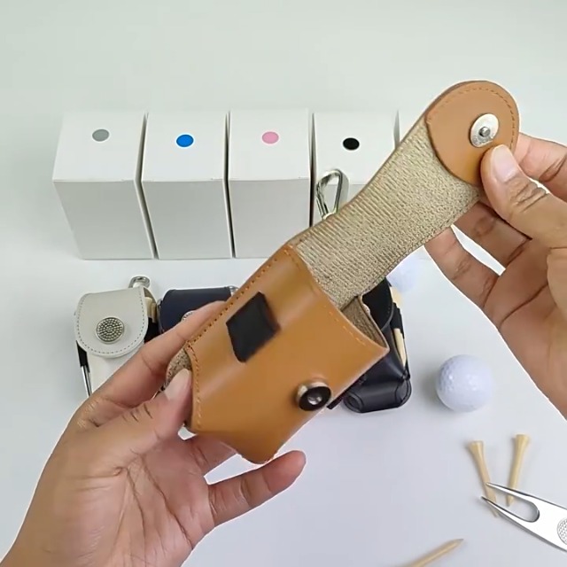 Amazon | ゴルフボールケース ゴルフボールポーチ 腰 ベルト 簡単装着