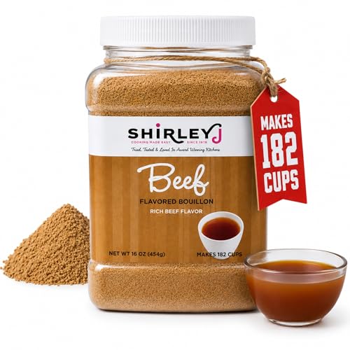 Shirley J Rich Beef Flavored Bouillon Powder