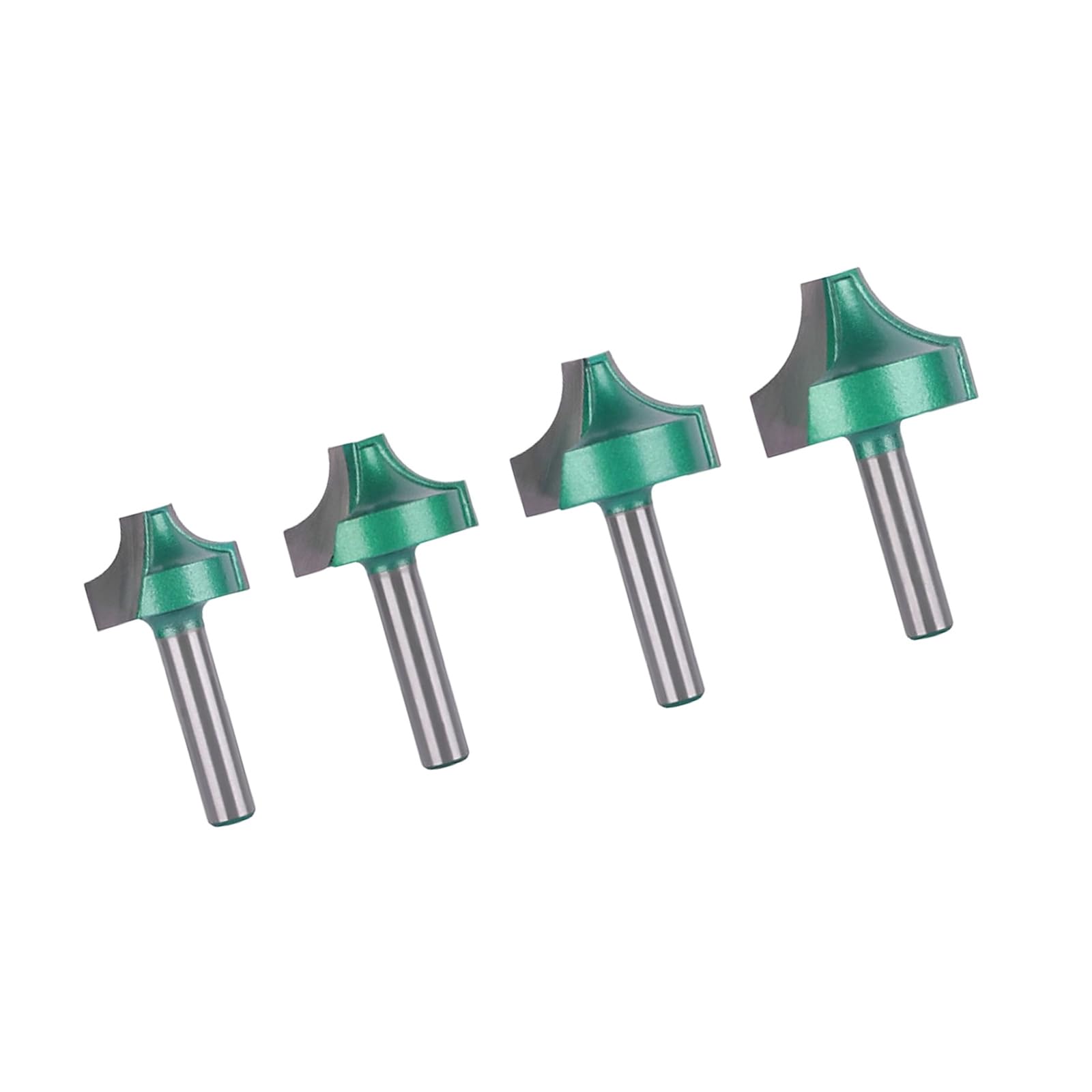 Tsophreniq 4 Piece Set Professional Woodworking Router Bit Set 8Mm Shank For Engraving Grooving And Mortise Joinery In Hardwood Engraving Tool For Metal