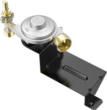 Gas Grill Valve Regulator- Gas Regulator Replacement Parts for Weber Q1000 Q1200 Series 51060001 50060301 51010001 51040001 Weber 1000