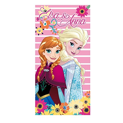 Takestop® Telo Asciugamano Frozen Elsa Anna Disney...