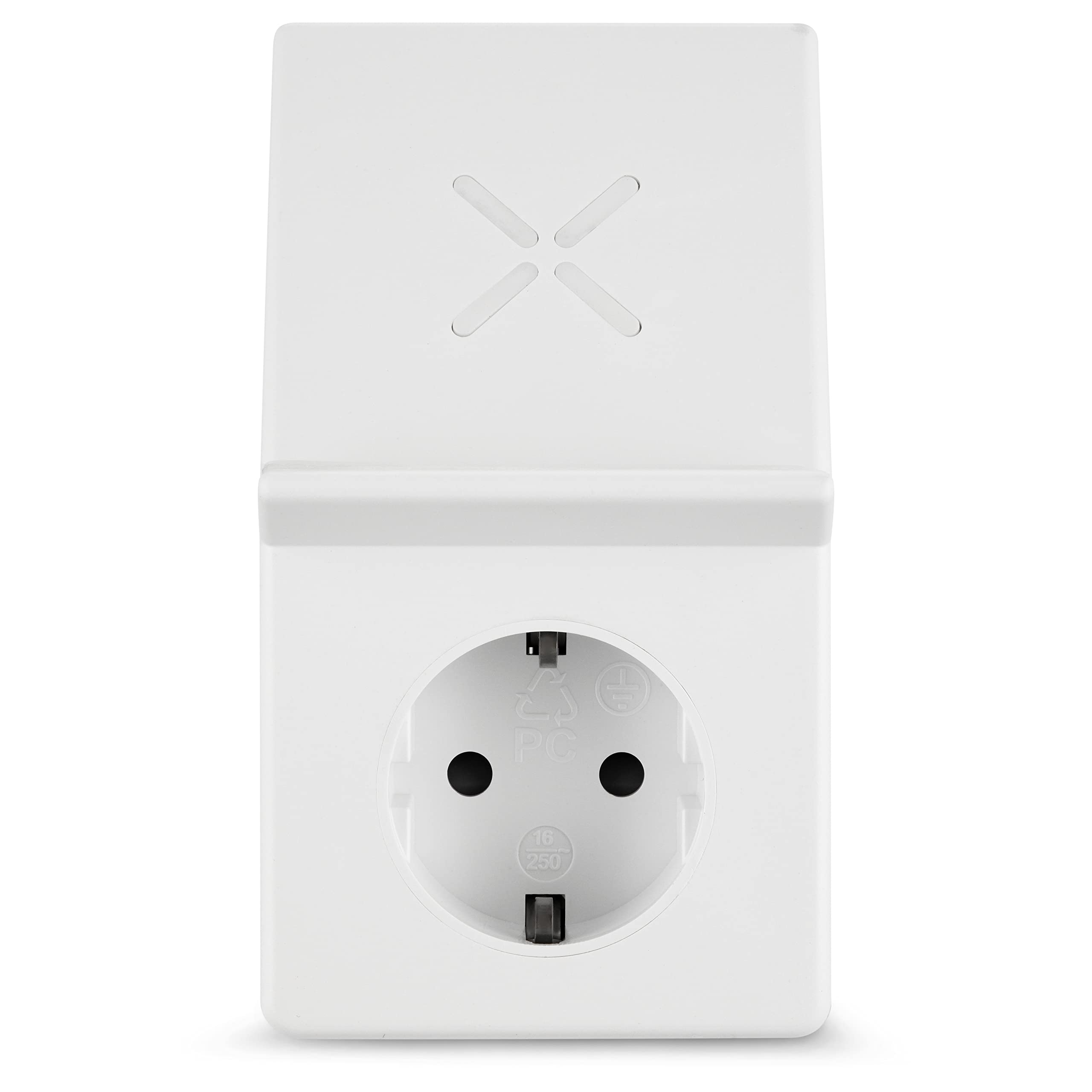 REV Adaptat. Charge USB avec Chargeur sans Fil + 1x Prise