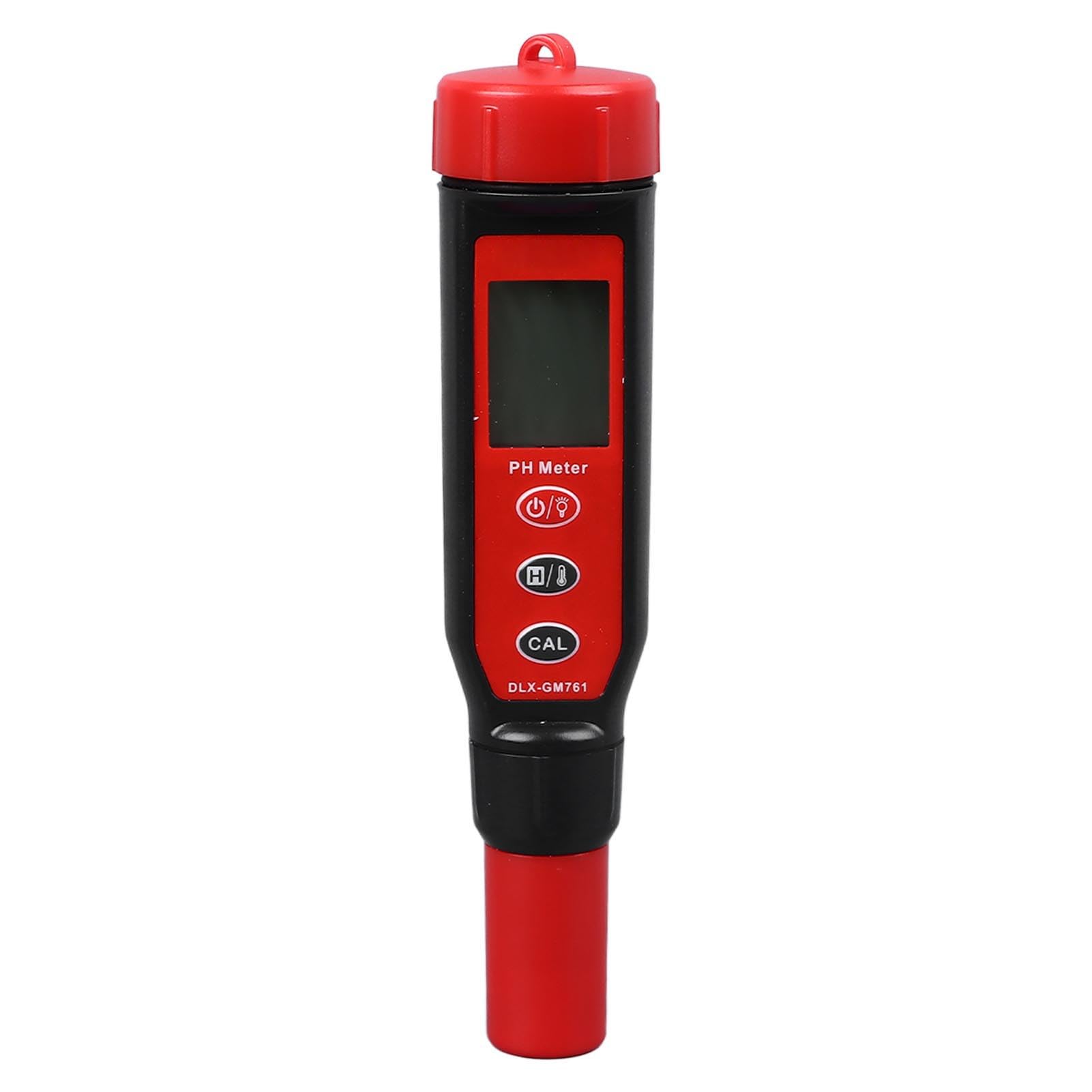 Ph Tester Pen Alta Sonda de Alta Precisión Impermeable Medidor de Calidad de Agua Portátil de Agua Portátil para Tierra para Tierra