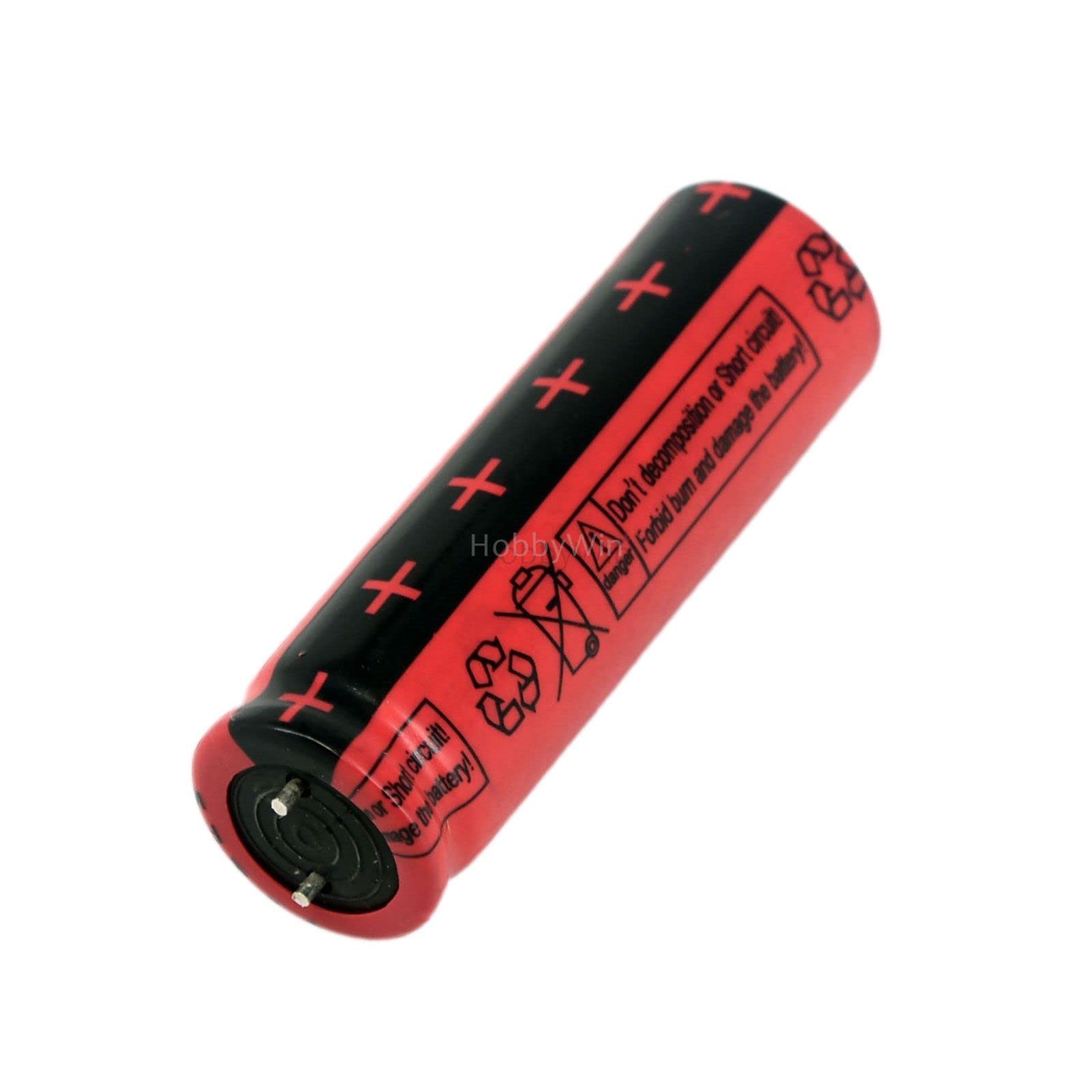HFC16500 - Pila de batería capacitiva de 3,2 V y 700 mAh para coches a control remoto, carreras de velocidad, barco, juguete (4 unidades)