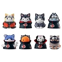 メガハウス(MegaHouse) MEGA CAT PROJECT NARUTO-ナルト- 疾風伝 ニャルト！”暁”と全面対決！ 木ノ葉隠れの里の攻防編！【再販】 【BOX】 PVC樹脂製