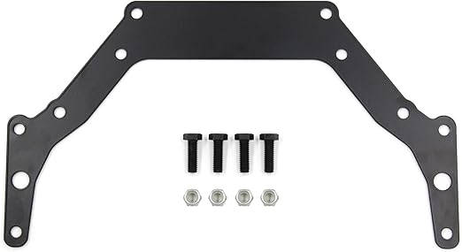 MSCRP Transmission Adapter Plate Compatible with Chevrolet 1966-up Buick Olds Pontiac and Cadillac TH350 or TH400 to 1962 and Newer Chevy Engines