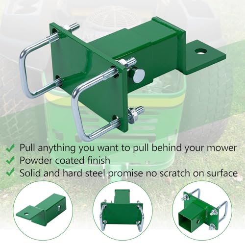 Image of ECOTRIC Zero Turn Trailer Hitch Compatible with ZTrak 200, 400 & 600 Series
