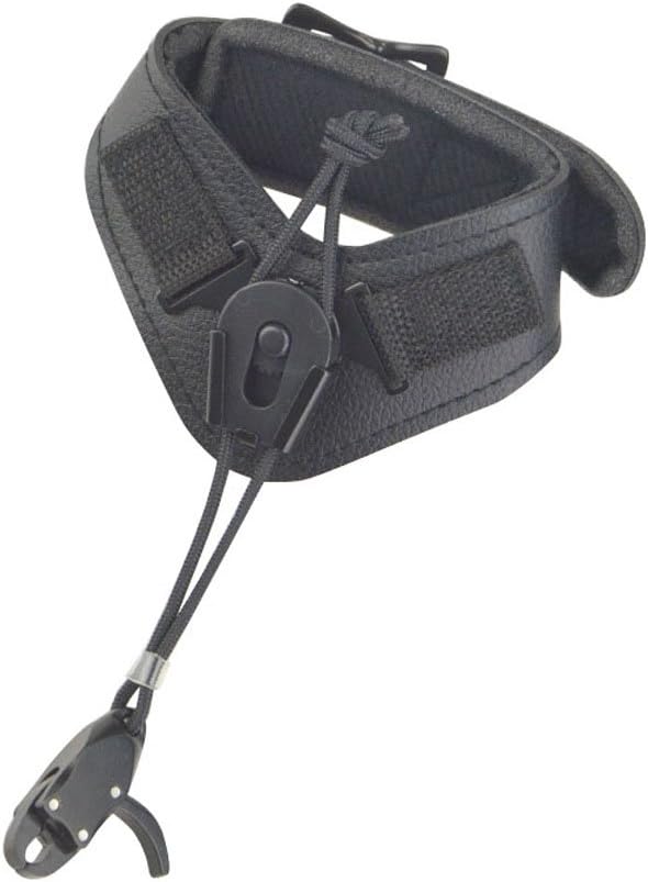 Archery Release Aids Adjustable Bow Wrist Trigger Caliper Release with Leather Wrist Strap