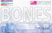 Master Anatomy Flash Cards: Bones 0982116926 Book Cover