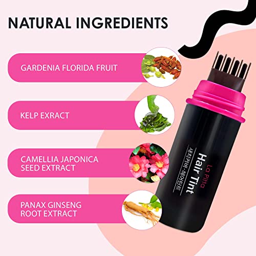 Root Touch Up Temporary Hair Color For Gray Hair Cover Up Tint Natural Coloring Black And For Men And Women's - Easy Touch Up, Instant Correction & Spot Precision With Comb Applicator - 10 Ml #TOP2