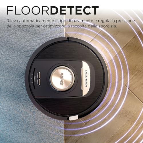 Sharkclean PowerDetect Nero, Argento
