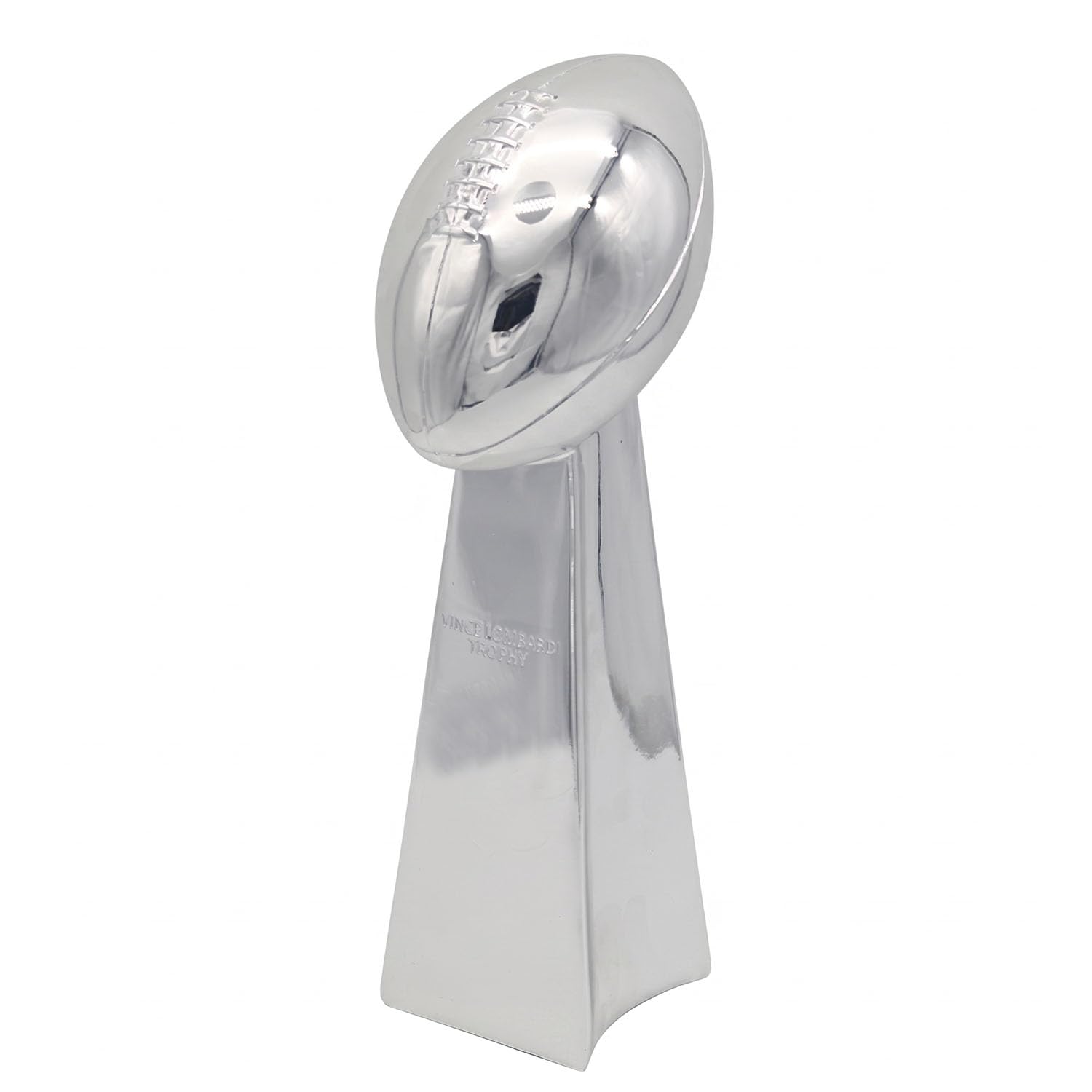 Fantasy Football Trophy Replica, Rugby Award Cup aus Resin, Sport Sammlerstück Souvenir für Büro Desktop Deko, Football Fan Geschenk für Liga Gewinner, Club Champion, Silber