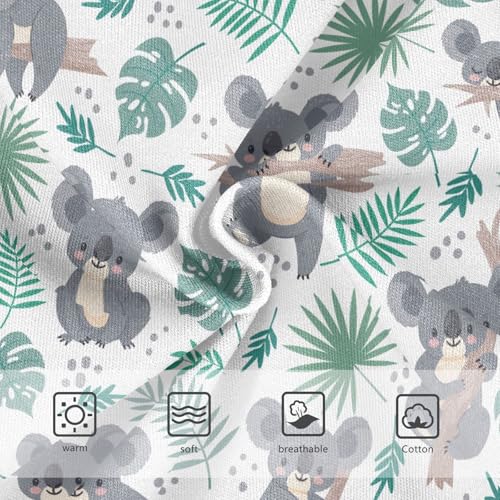 Girls' Underwear Koala Cute Cotton Stretch Comfort Toddler Panties3