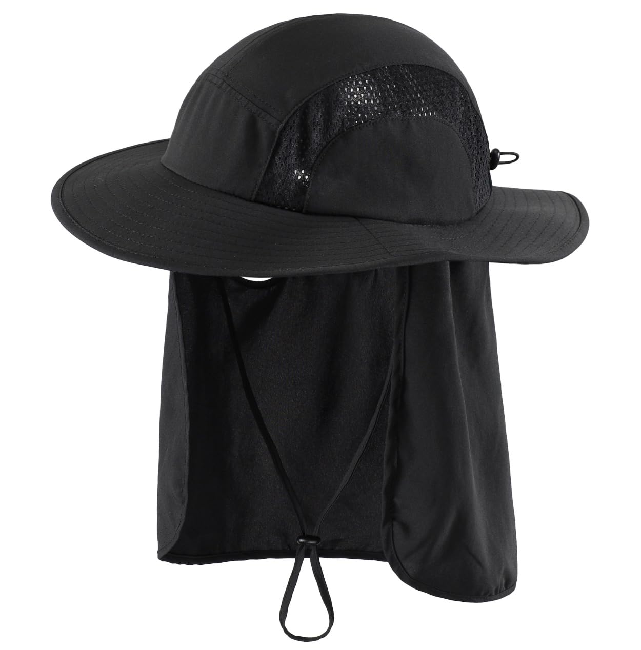 Magracy Heren UPF50 zonnehoed brede rand UV-bescherming safari hoed voor vrouwen, Rood, Eén Maat