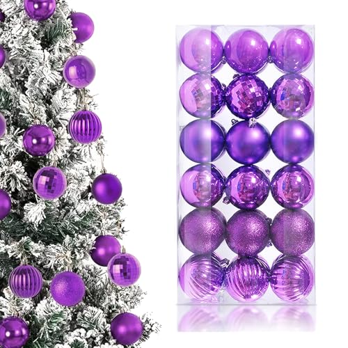 KASESSS 36 Stück Weihnachtskugeln, 3cm Christbaumkugeln, Weihnachten...