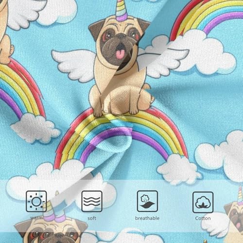 Joisal Print Toddler Underwear Floral 2t Cotton Little Girl Panties Cute Pug RainbowUnicorn Underpants Briefs3