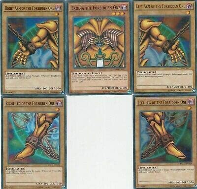 Yu-Gi-Oh EXODIA 45 Card Lot! Tarjetas raras! Tarjetas Exodia garantizadas!