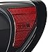 Spec-D Tuning Black Tail Light w/Red Sequential LED Bars Compatible with 2013-2016 Scion FR-S, 2013-2016 Subaru BRZ, Left + Right Pair Assembly