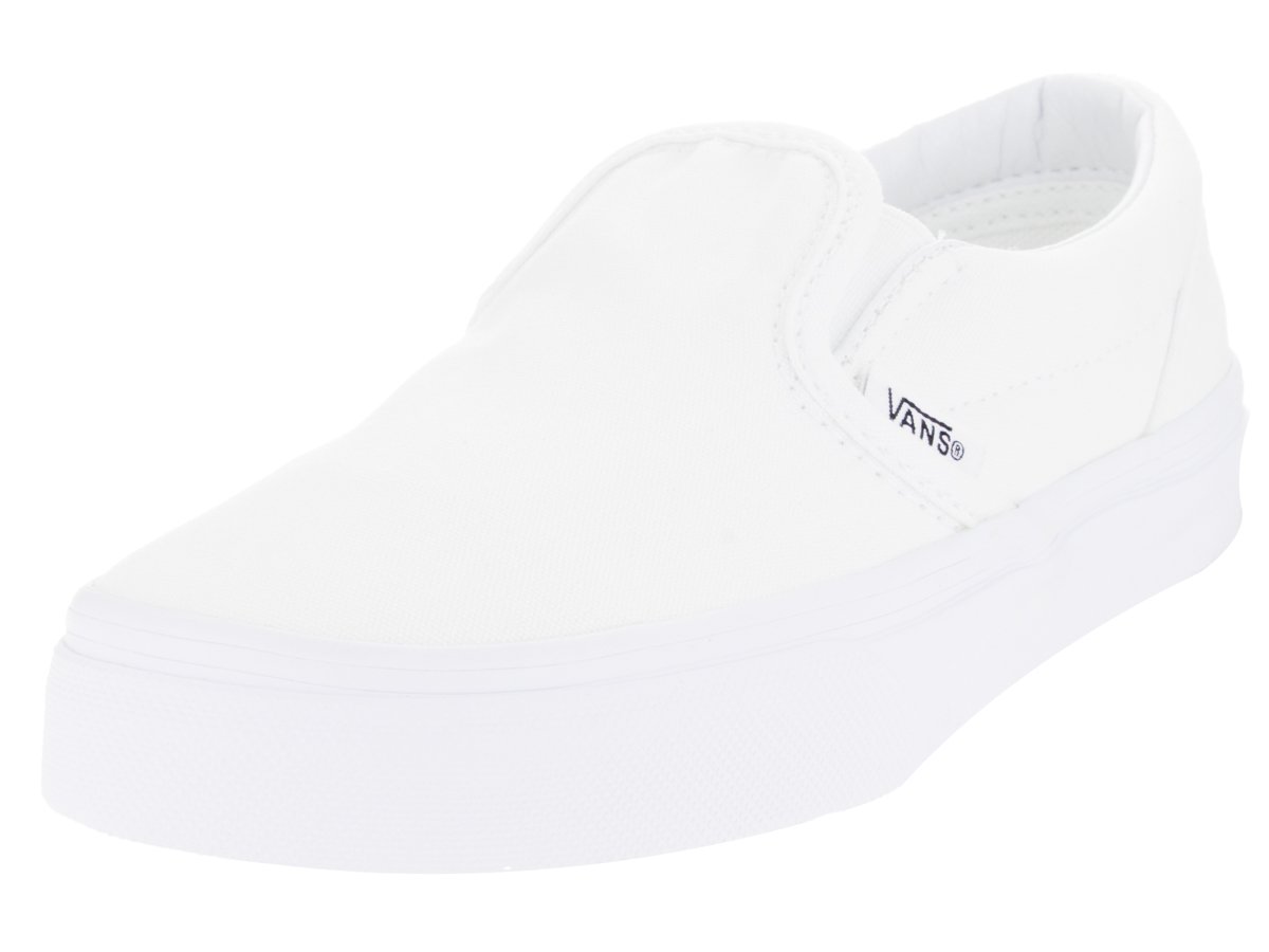 Amazon Vans Kids Classic Slip On True White Skate Shoe 4 Running