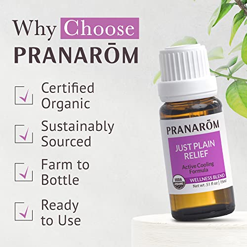 Pranarom Just Plain Relief Aceite Esencial Orgánico 15ml miniatura 6