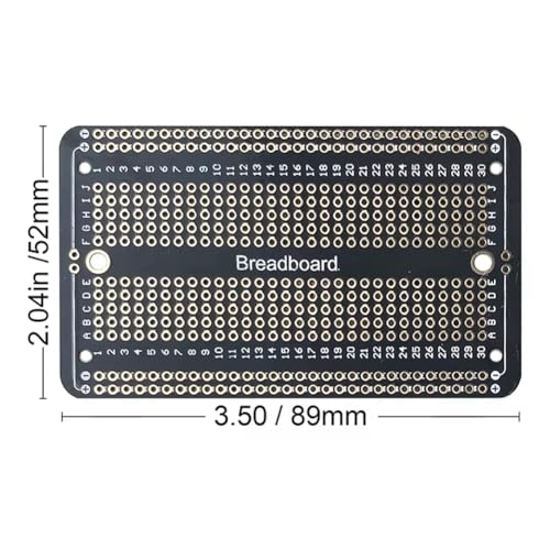 Placa PCB de doble cara con fibra FR4 de alta resistencia térmica, 10 unidades 6